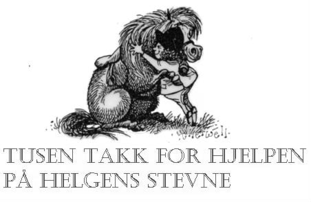 Tusen takk for hjelpen